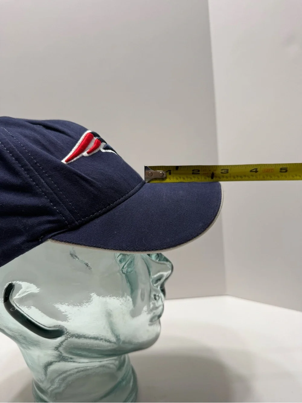Reebok NFL Navy and White Vintage New England Patriots Tom Brady #12 Kids Hat
